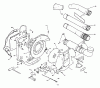 Echo PB-400E - Back Pack Blower, S/N 128096 - 249241 Ersatzteile Fancase, Backpack Band, Frame, Thrtle Ctrl, Switch, Blowing Pipe, Tools