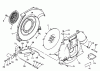Echo PB-400E - Back Pack Blower, S/N 249242 - 999999 Ersatzteile Fan, Housings