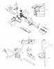 Echo SRM-3100 - String Trimmer (Type 2E) Ersatzteile Driveshaft, Handles, Throttle, Ignition Switch, Shoulder Harness