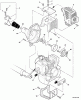 Echo SRM-311S - String Trimmer, S/N:S82013001001 - S82013999999 Ersatzteile Engine Cover, Fan Case, Clutch