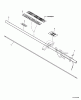 Echo SRM-311S - String Trimmer, S/N:S82013001001 - S82013999999 Ersatzteile Main Pipe Assembly, Solid Driveshaft