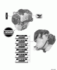Echo SRM-310S - String Trimmer, S/N:03001001 - 03999999 Ersatzteile Labels
