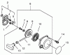 Echo SRM-3605U - String Trimmer, S/N: 20001001 - 20999999 Ersatzteile Starter