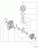 Echo PB-403 - Back Pack Blower, S/N: 03001001 - 03999999 Ersatzteile Engine, Short Block -- SB1012  S/N: 03001001 - 03014700