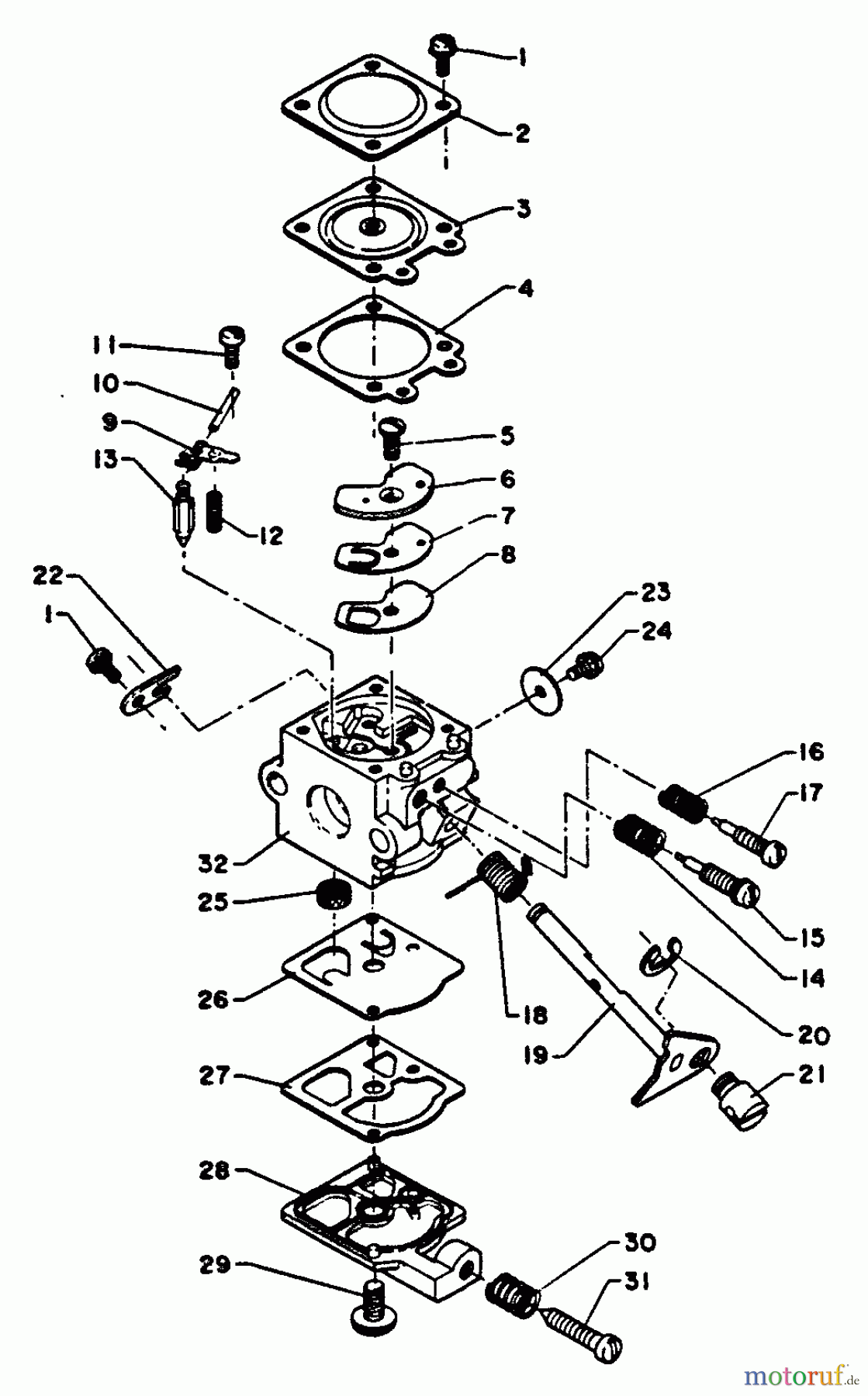  Echo Trimmer, Faden / Bürste SRM-400E - Echo String Trimmer Carburetor
