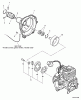 Echo SRM-410U - String Trimmer/Brush Cutter, S/N:S05403001001 - S0540399999 Ersatzteile Fan Cover, Clutch  S/N: S05403001001 - S05103001924