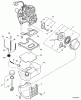 Echo SRM-410U - String Trimmer/Brush Cutter, S/N:S05403001001 - S0540399999 Ersatzteile Fuel System, Starter