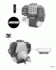 Echo SRM-410U - String Trimmer/Brush Cutter, S/N:S05403001001 - S0540399999 Ersatzteile Labels