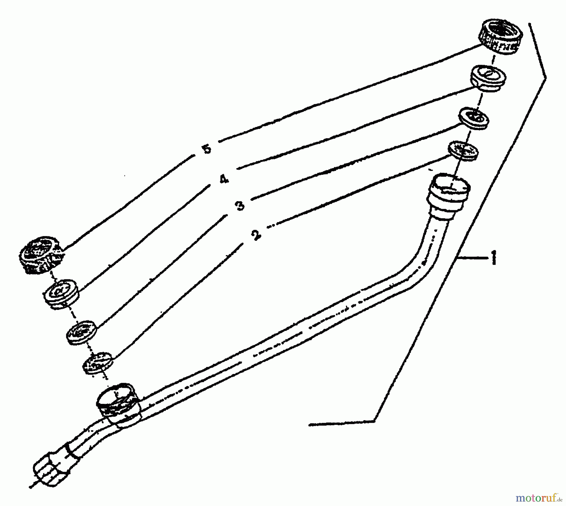 Echo Zubehör 22420210610 - Echo 2 Head Line Nozzle 2-Head Line Nozzle Assembly P/N 22420210610