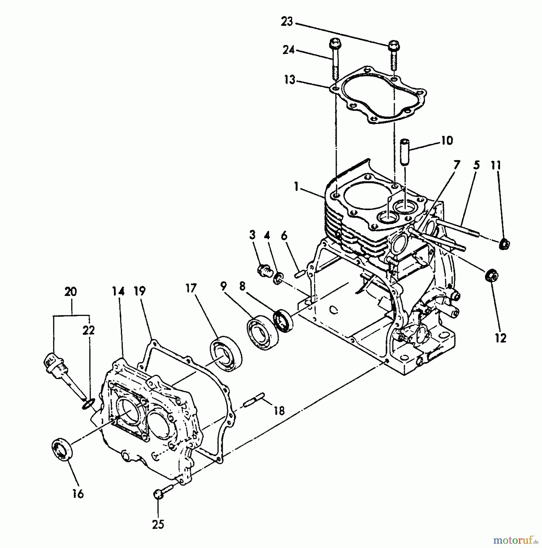 Echo Wasserpumpen TP-3000 - Echo Trash Pump Cylinder Block
