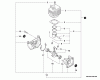 Echo WP-1000 - Water Pump, S/N: W15204001001 - W15204999999 (Type 1E) Ersatzteile Engine, Short Block -- SB1026