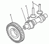 Echo WP-2000 - Water Pump, S/N: A0000 - A1009 Ersatzteile Camshaft