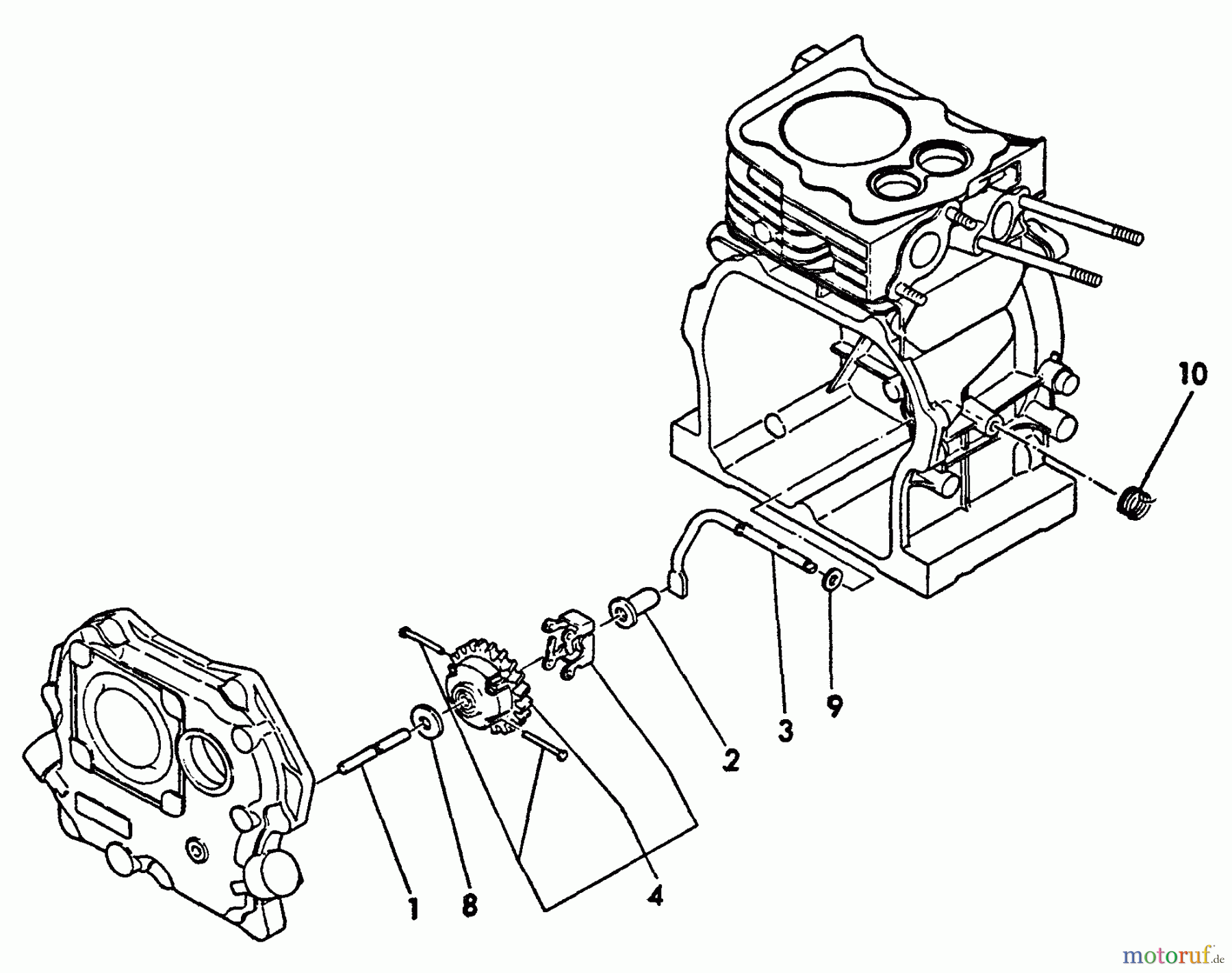  Echo Wasserpumpen WP-2000 - Echo Water Pump, S/N: A0000 - A1009 GOVERNOR