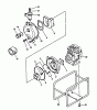 Echo WP-2000 - Water Pump, S/N: A0000 - A1009 Ersatzteile PUMP, FRAME