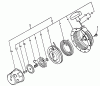 Echo WP-2000 - Water Pump, S/N: A0000 - A1009 Ersatzteile Starter