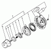 Echo WP-2000 - Water Pump, S/N: A1010 - A9999 Ersatzteile Starter