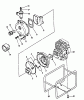 Echo WP-3000 - Water Pump, S/N: F0000 - F7298 Ersatzteile PUMP, FRAME