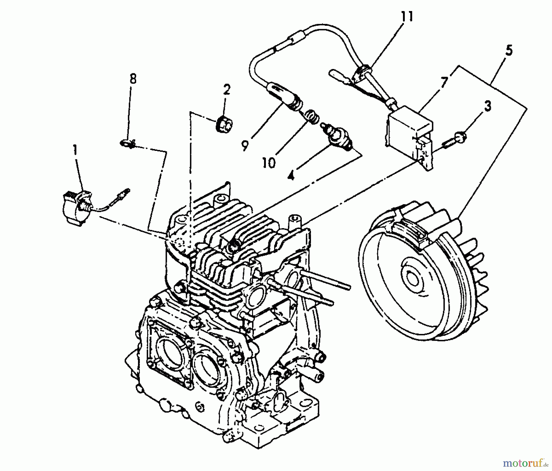 Echo Wasserpumpen WP-3000 - Echo Water Pump, S/N: F7299 - F9999 Ignition, Stop Switch