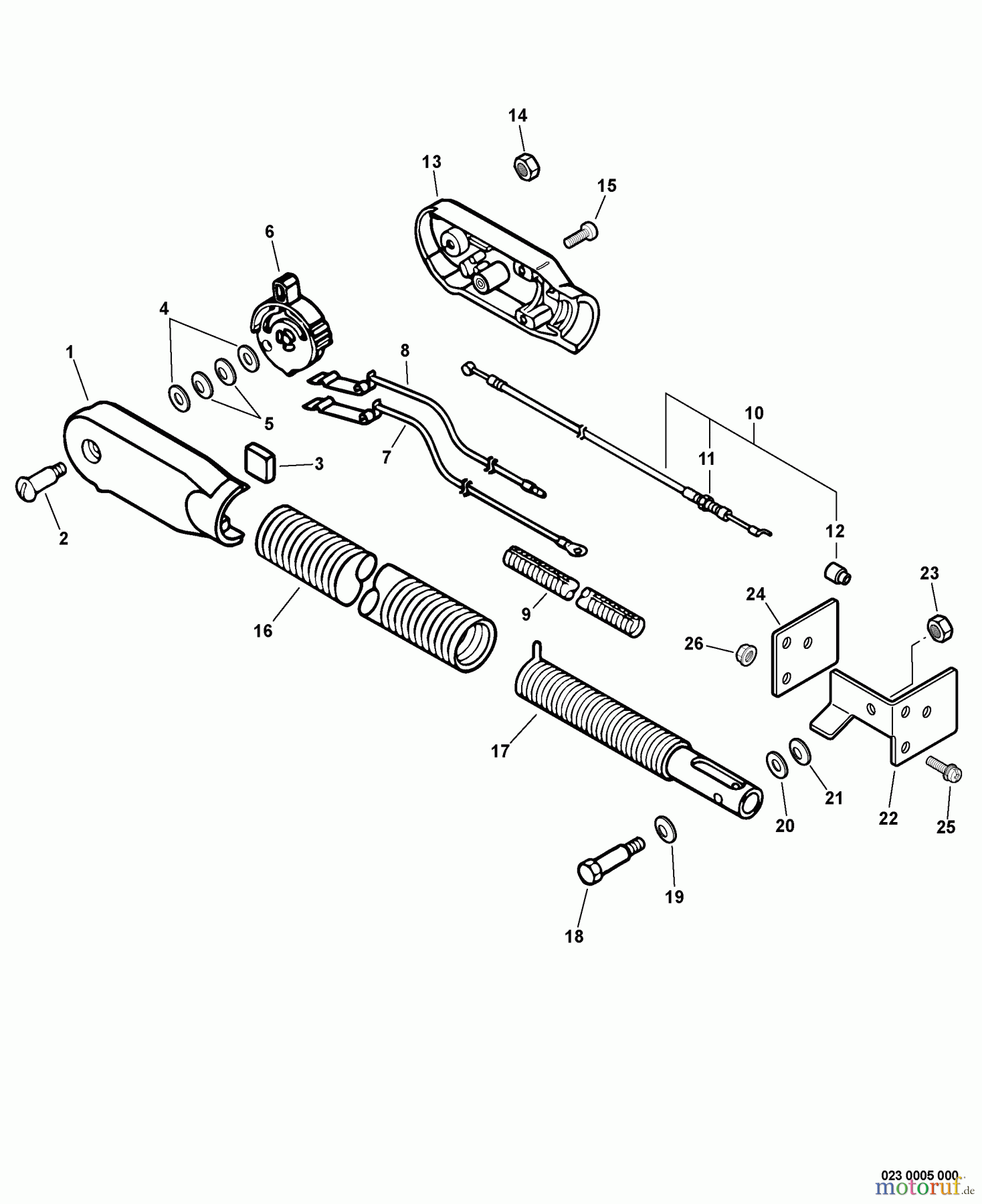 Echo Bläser / Sauger / Häcksler / Mulchgeräte PB-413HT - Echo Back Pack Blower, S/N: 02001001 - 02999999 Hip Mount Throttle S/N: 02001001 - 02003271