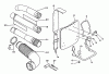 Echo PB-4500 - Back Pack Blower, S/N 0000000 - 0034075 Ersatzteile Backpack Frame, Blower Tubes, Strap, Tools