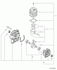 Echo PB-460LN - Back Pack Blower, S/N: P06613001001 - P06613999999 Ersatzteile Engine, Short Block -- SB1077
