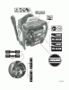 Echo PB-460LN - Back Pack Blower, S/N: 04001001 - 04999999 Ersatzteile Labels