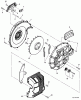Echo PB-46HT S/N: 001001 - 999999 Ersatzteile Fan Case, Blower Fan, Engine Cover  S/N: 577572 - 999999