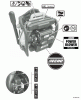 Echo PB-46LN - Back Pack Blower Ersatzteile Labels