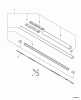 Echo 99944200485 - Hedge Trimmer Attachment Ersatzteile Main Pipe Assembly, Driveshaft