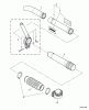 Echo PB-601 - Back Pack Blower Ersatzteile Blower Tubes  S/N: 501001 - 506000