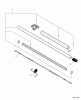 Echo 99944200530 - Power Pruner Attachment Ersatzteile Main Pipe Assembly, Driveshaft
