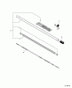 Echo 99944200563 - ProThatch Attachment Ersatzteile Main Pipe Assembly