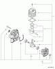 Echo PB-610 - Back Pack Blower, S/N: P08311001001 - P08311999999 Ersatzteile Engine, Short Block -- SB1078