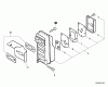 Echo PB-620H - Back Pack Blower, S/N: P04813001001 - P04813999999 Ersatzteile Exhaust
