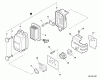 Echo PB-620ST - Back Pack Blower, S/N: P03812001001 - P03812999999 Ersatzteile Intake