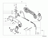 Echo PB-620 - Back Pack Blower, S/N: P08411001001 - P08411999999 Ersatzteile Tube Mount Throttle  S/N: P08411002861 - P08411999999