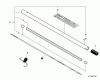 Echo 99944200610 - Rapid Loader Trimmer Attachment Ersatzteile Main Pipe Assembly, Flexible Driveshaft