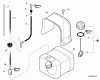 Echo PB-651T - Back Pack Blower, S/N: 07001001 - 07999999 Ersatzteile Fuel System