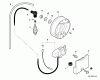 Echo PB-755 - Back Pack Blower, S/N: P38526001001 - P38526999999 Ersatzteile Ignition