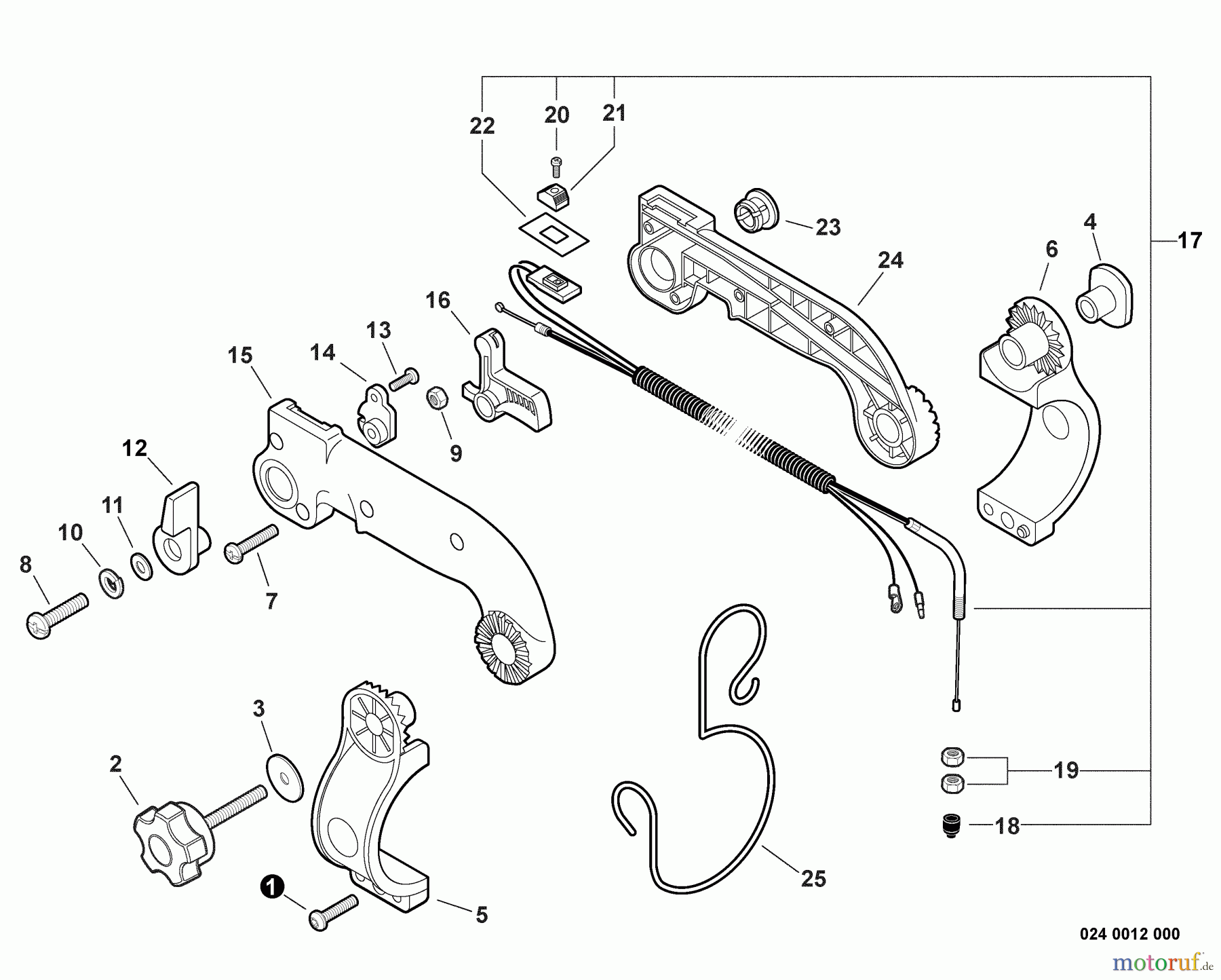 Echo Bläser / Sauger / Häcksler / Mulchgeräte PB-755T - Echo Back Pack Blower, S/N: 06001001 - 06999999 Tube Mount Throttle S/N: 06001001 - 06002716