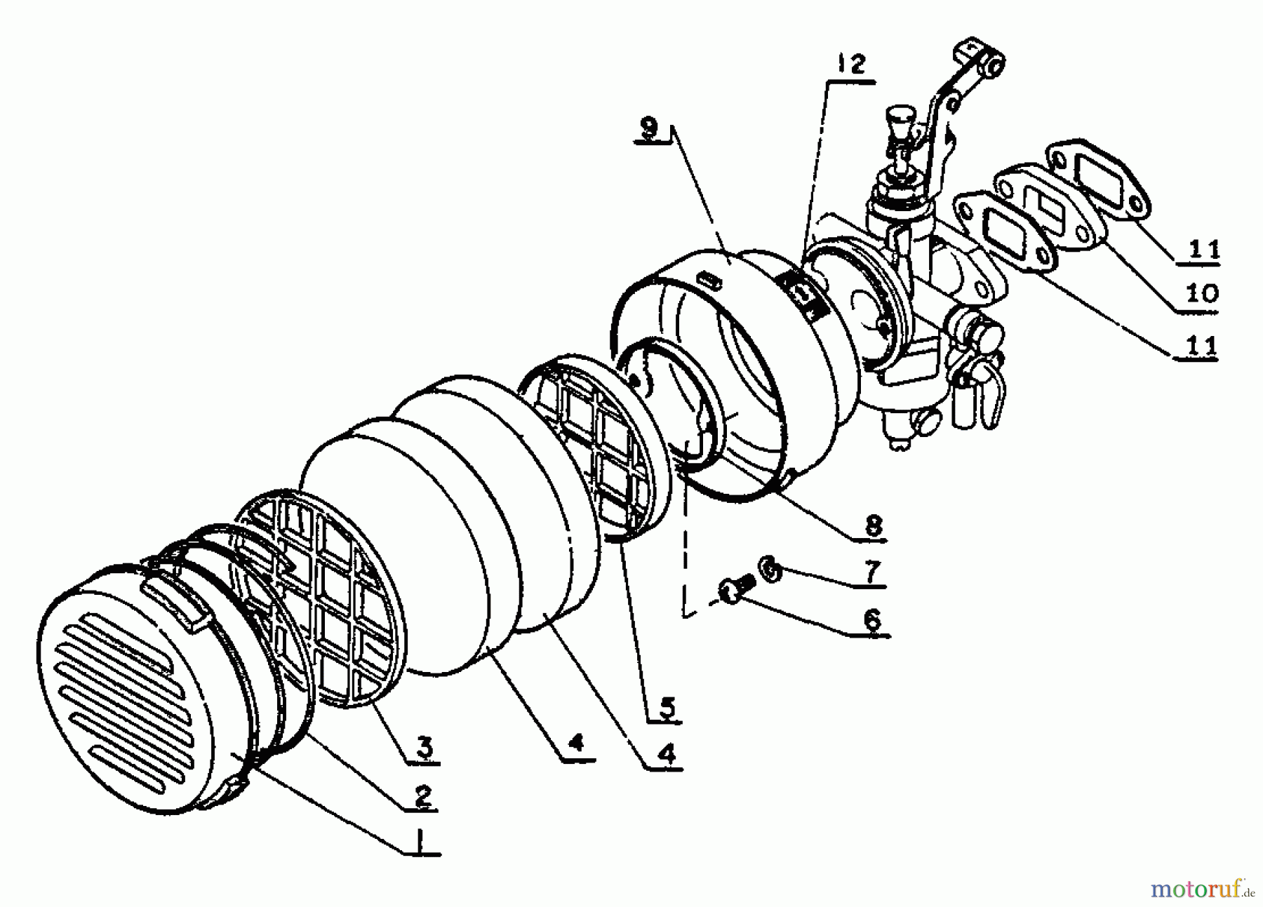 Echo Bläser / Sauger / Häcksler / Mulchgeräte PB-9 - Echo Back Pack Blower Air Cleaner