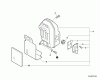 Echo PB-760LNT - Back Pack Blower, Ersatzteile Exhaust