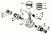 Echo PB-9 - Back Pack Blower Ersatzteile Crankshaft, Piston