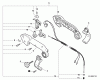 Echo PB-770T - Back Pack Blower, S/N: P03012001001 - P03012999999 Ersatzteile Tube Mount Throttle Control
