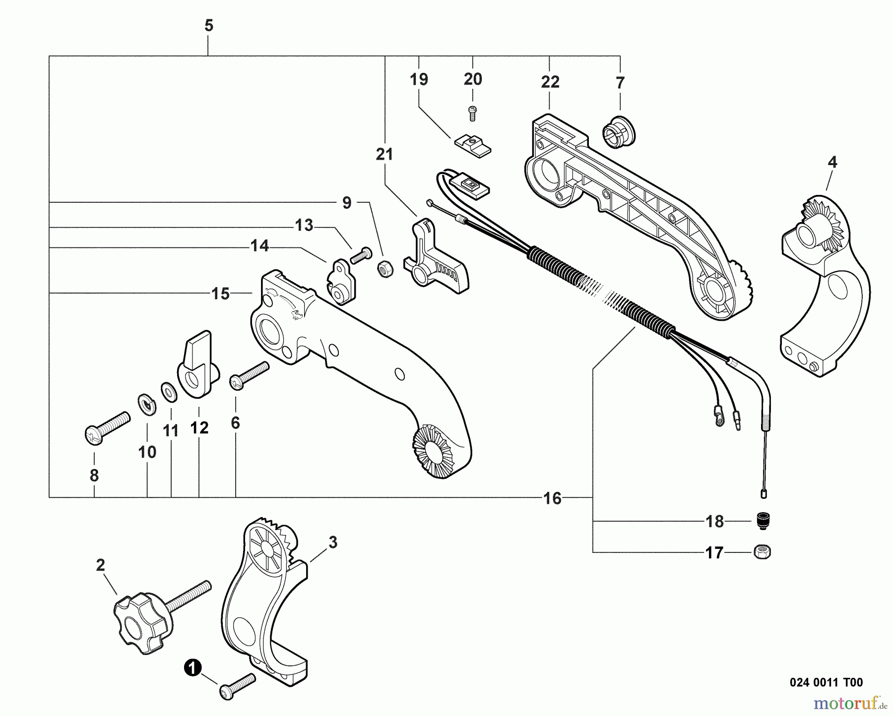 Echo Bläser / Sauger / Häcksler / Mulchgeräte PB-770T - Echo Back Pack Blower, S/N: P30713001001 - P30713999999 Tube Mount Throttle Control S/N: P30713005578 - P30713999999