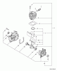 Echo EA-410 - Earth Auger, S/N: S05503001001 - S05503999999 Ersatzteile Engine, Short Block -- SB1097, Decompression Assembly
