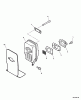 Echo EA-500 - Earth Auger, S/N: E03004001001 - E03004999999 Ersatzteile Exhaust