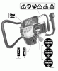 Echo EA-410 - Earth Auger, S/N: S05503001001 - S05503999999 Ersatzteile Labels
