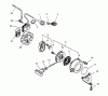 Echo ED-2000 - Engine Drill (Type 1E) Ersatzteile Ignition, Starter, Clutch, Fuel System