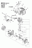Echo PE-200 - Edger, S/N: 05001001 - 05999999 Ersatzteile Engine, Ignition, Short Block, Cylinder Cover